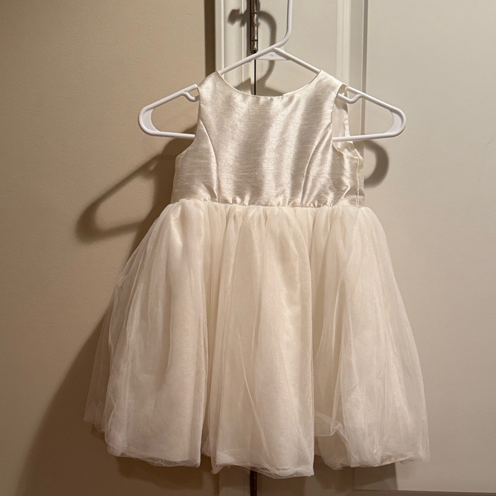 Ivory Flower Girl Dress